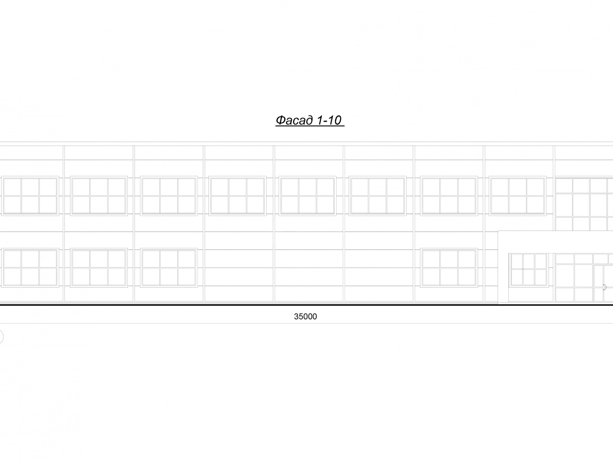 Планировка Здание АБК из сэндвич-панелей -  фото 4