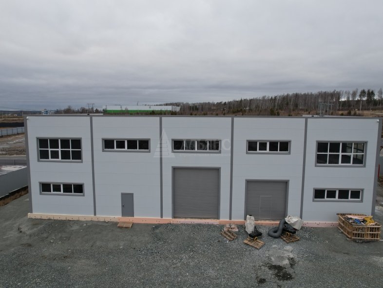 Цех с АБК из сэндвич-панелей - фото 3